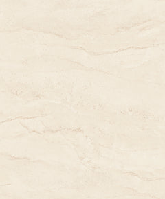 The Chesapeake Morgana Stone Wallpaper by York Wallcoverings features a beige marble design with subtle, wavy light brown veining and a natural texture, creating an elegant and smooth stone-like appearance.