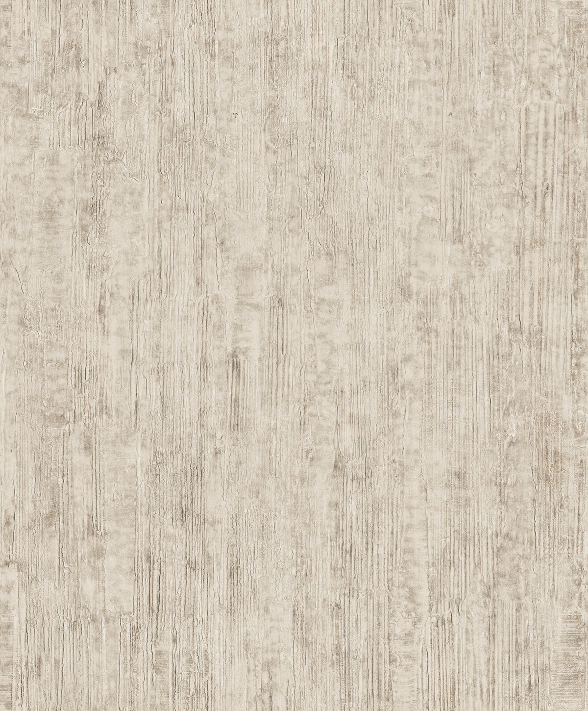 The Chesapeake Ramona Distressed Texture Wallpaper by York Wallcoverings features a textured surface with vertical and horizontal lines in beige tones, resembling plaster or weathered wood. Its subtle, neutral pattern adds a rustic, natural look, making it ideal for wall finishes or background use.