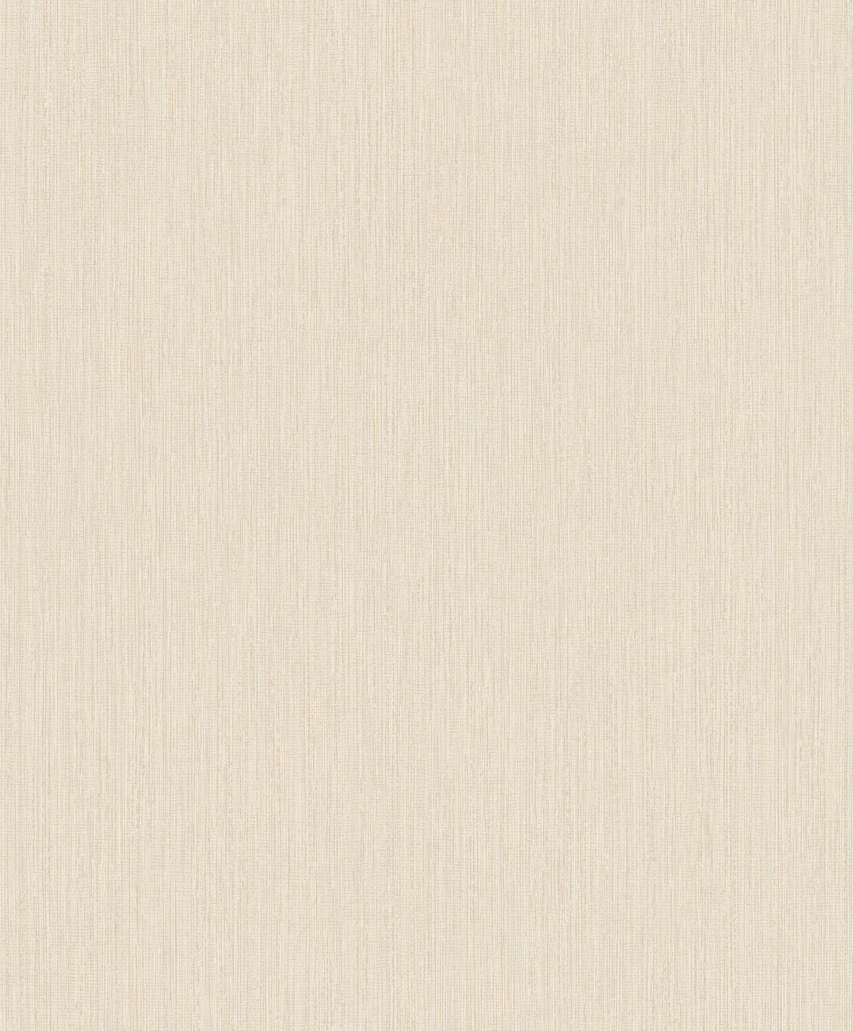 A close-up of the Chesapeake Elijah Texture Wallpaper by York Wallcoverings, featuring a plain beige textured surface with subtle vertical lines that resemble fabric.