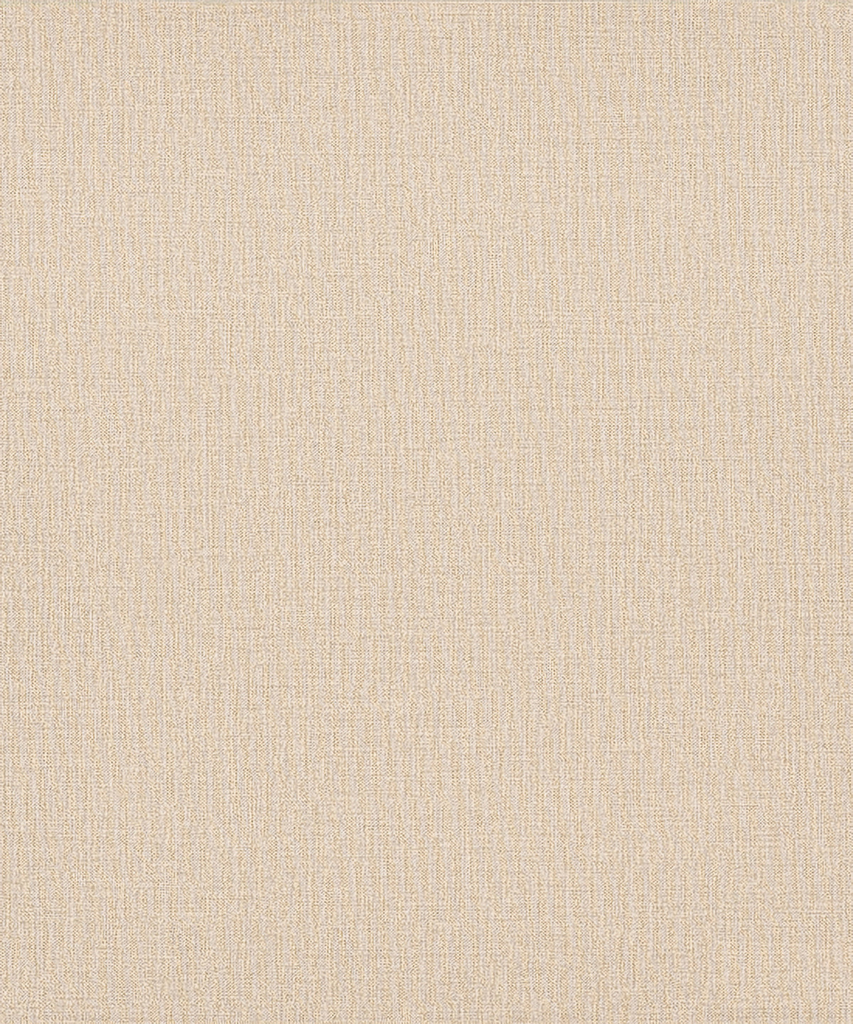 A close-up of the Chesapeake Sonia Faux Linen Wallpaper by York Wallcoverings shows its beige textured surface featuring a subtle vertical and horizontal weave pattern, creating a natural, slightly rough appearance with a uniform neutral tone throughout.