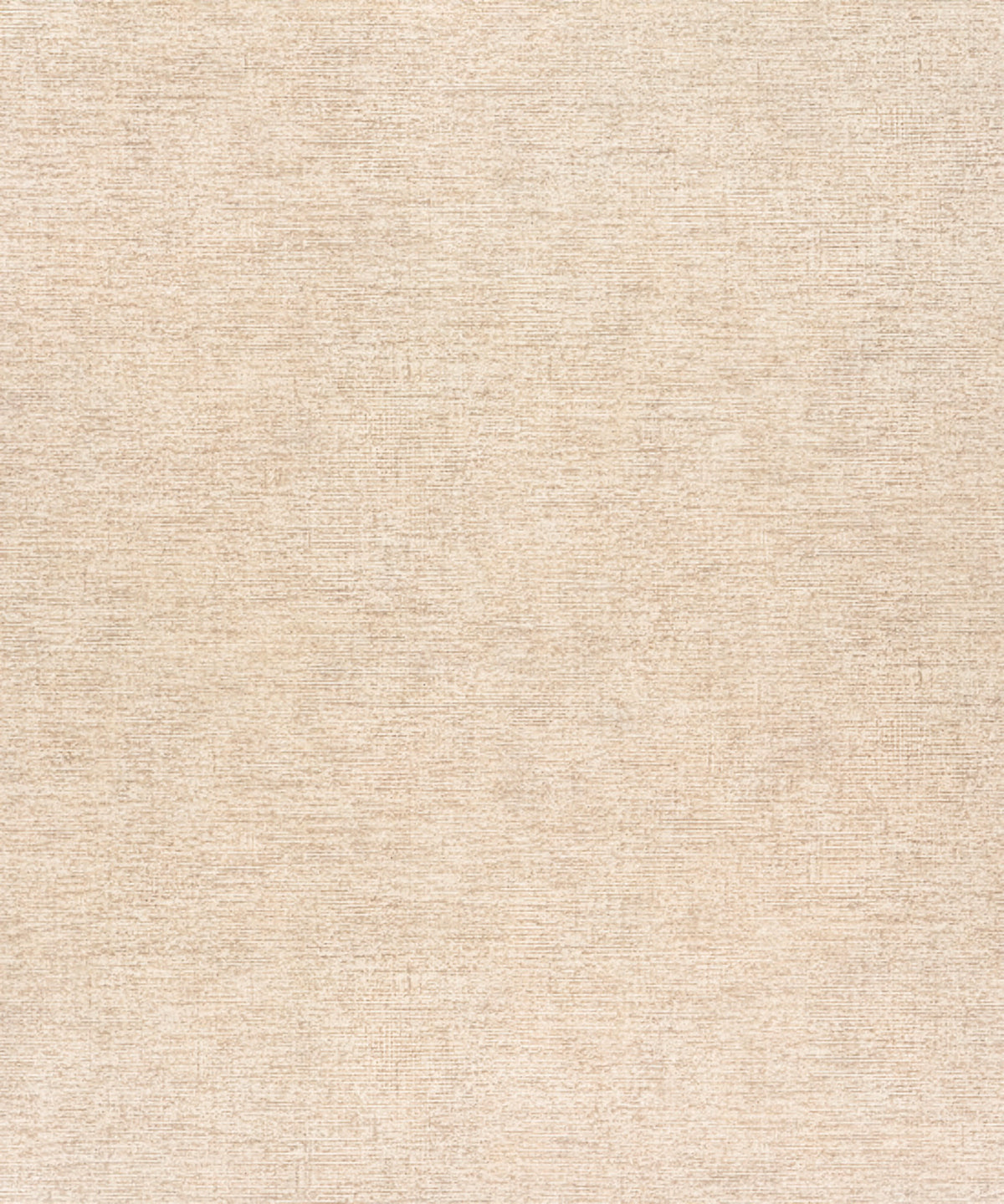 A close-up of the Chesapeake Tansy Distressed Wallpaper by York Wallcoverings shows a light beige surface with a subtle, woven appearance. The even and smooth texture highlights fine threads and the neutral color of this wallpaper design.