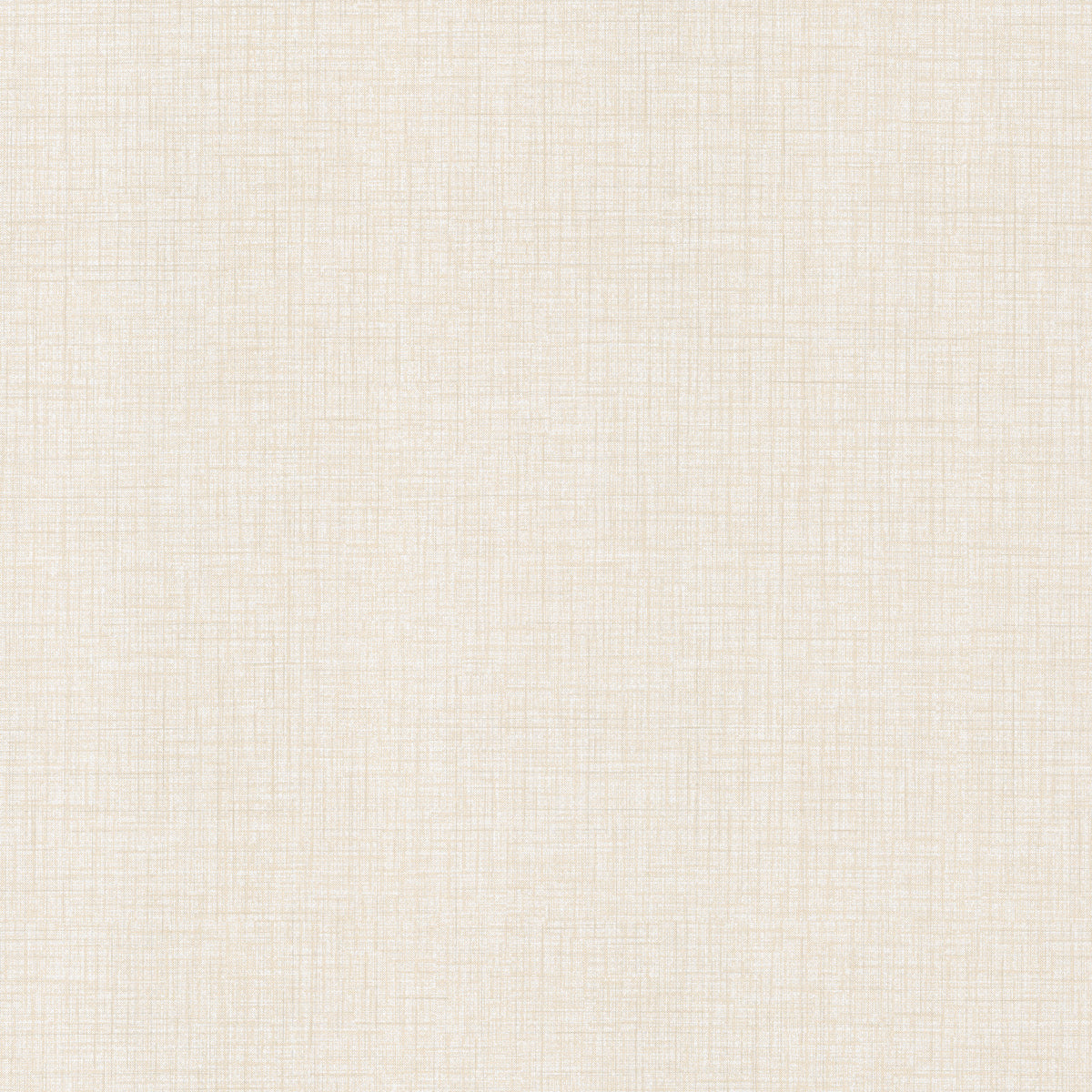 Featuring a beige textured background with a subtle crosshatch pattern reminiscent of woven fabric, the Beau Faux Fabric Wallpaper by York Wallcoverings captures the look of linen.