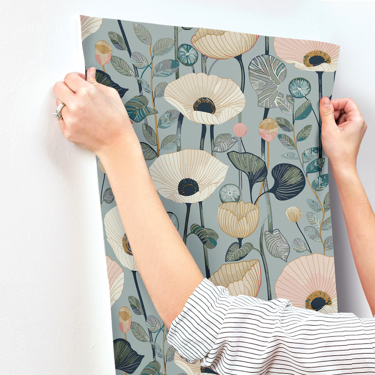 4197-27872-peel-and-stick-wallpaper-stick-application-step