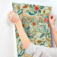 4197-27884-peel-and-stick-wallpaper-stick-application-step