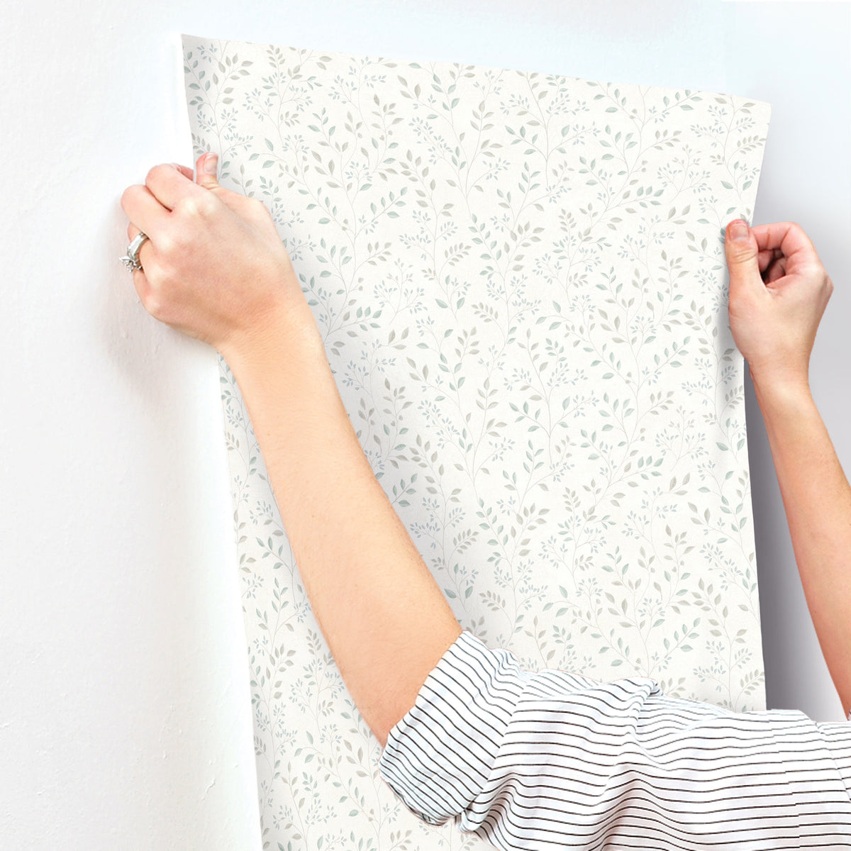 4199-83740-peel-and-stick-wallpaper-stick-application-step