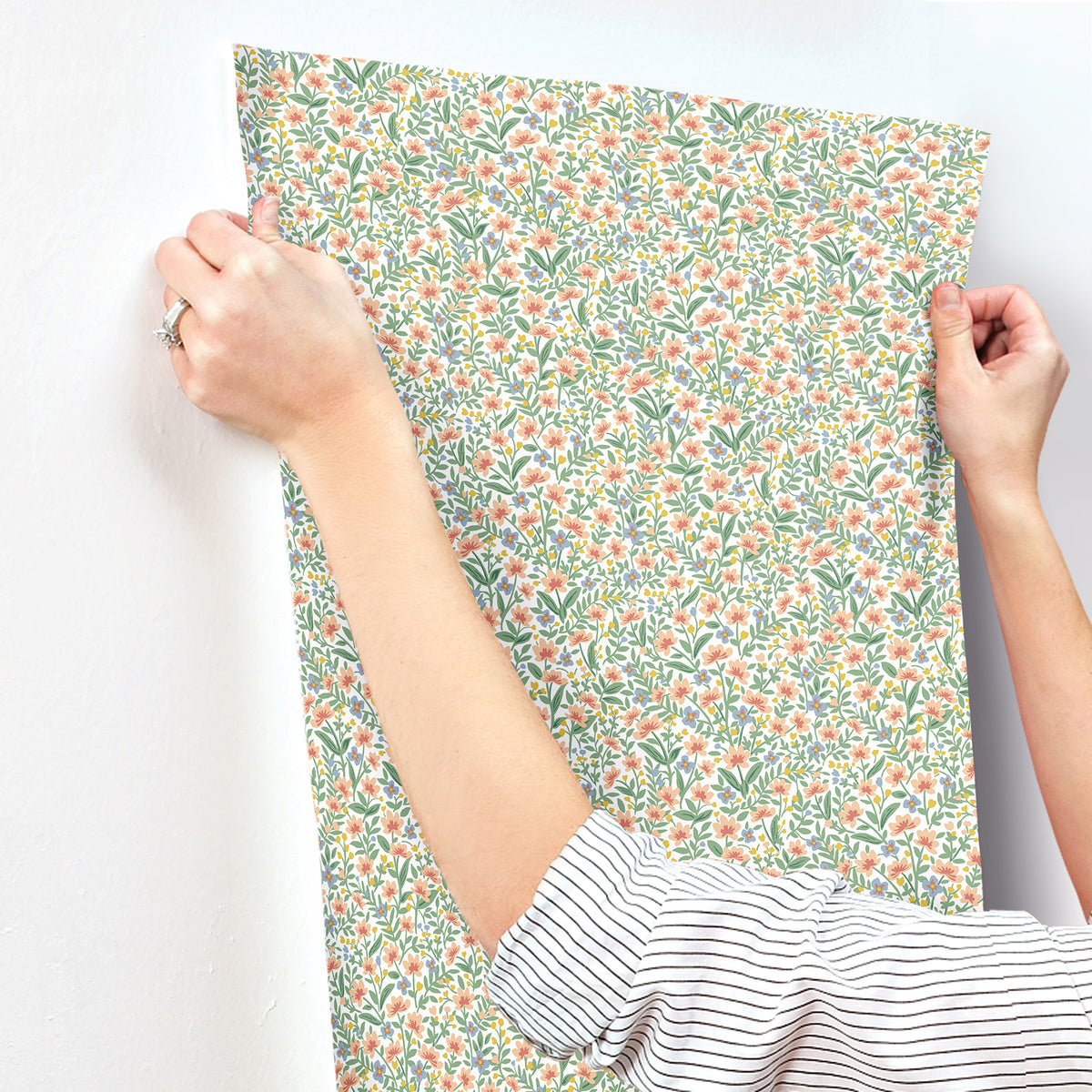4212-84370-peel-and-stick-wallpaper-stick-application-step