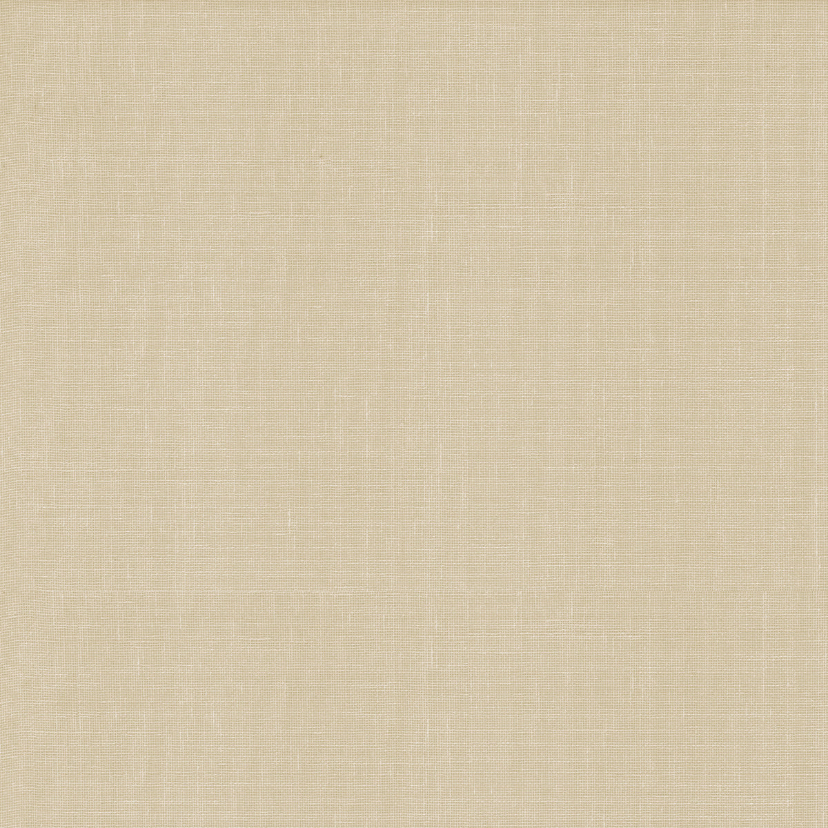 Woven Linen Wallpaper by York Wallcoverings features a beige fabric texture with a subtle crosshatch pattern reminiscent of linen or canvas, evenly lit and smooth, with fine visible threads creating a naturally woven look.