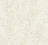 Allerton Bamboo Wallpaper Antonina Vella Double Roll Alabaster 