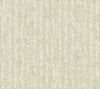 Juju Wallpaper by York Wallcoverings features a textured beige design with vertical, irregular lines and subtle wavy streaks that create a soft, organic look.