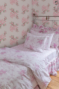 Rosa Beaux Pastel Large Bow Spot Wallpaper Wallpaper A-Street Prints   