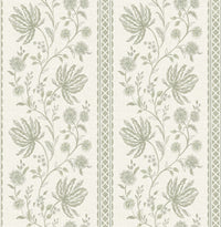 Edgemoor Wallpaper Wallpaper A-Street Prints Double Roll Sage 