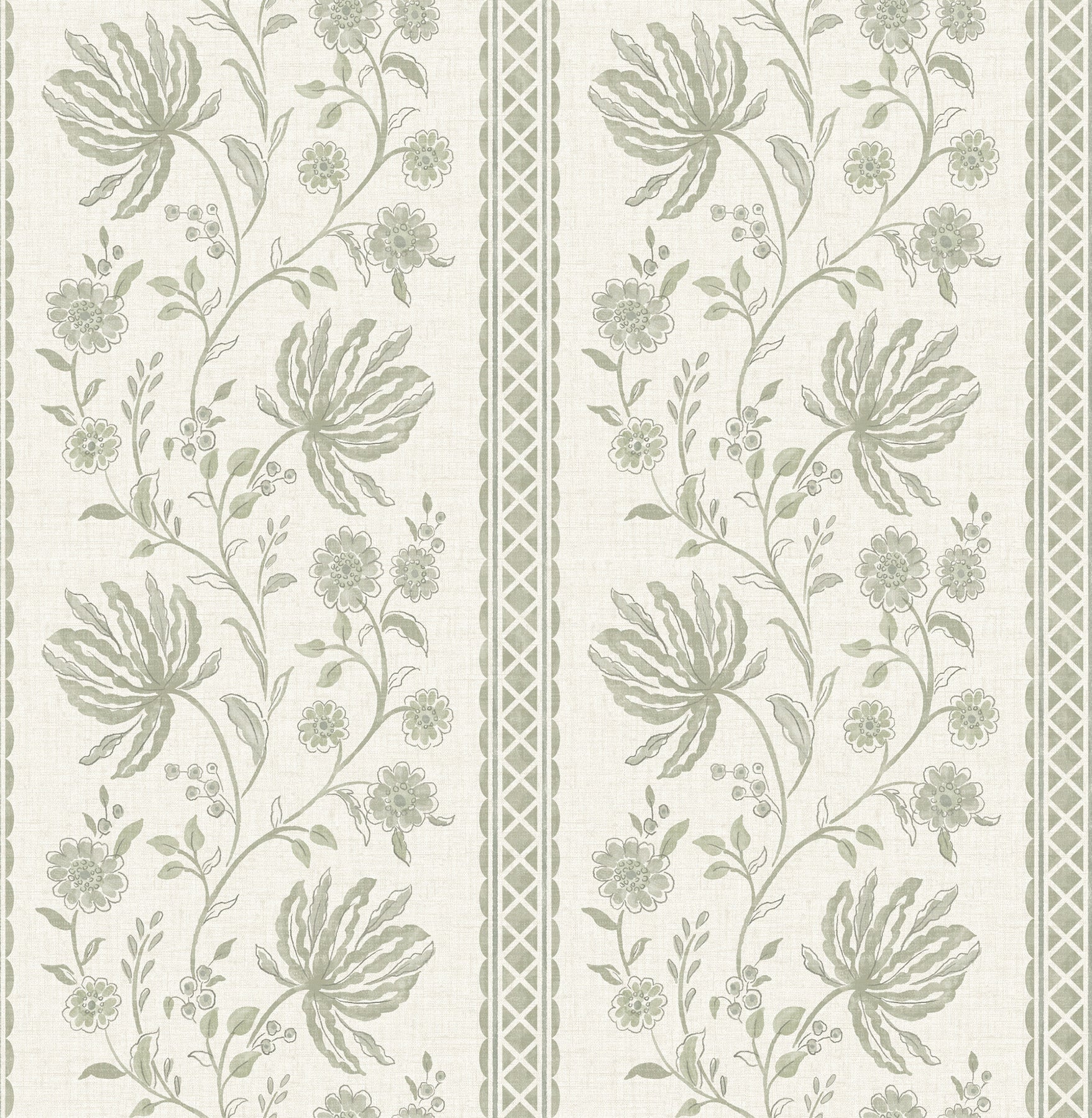 Edgemoor Wallpaper Wallpaper A-Street Prints Double Roll Sage 