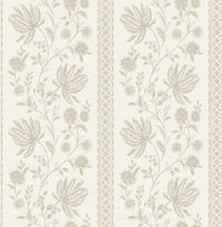 Edgemoor Wallpaper Wallpaper A-Street Prints Double Roll Taupe 