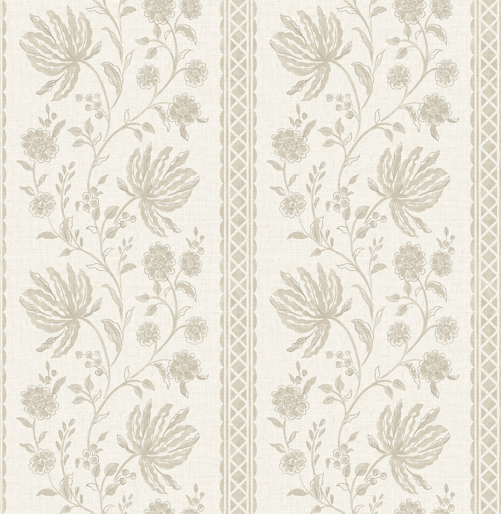 Edgemoor Wallpaper Wallpaper A-Street Prints Double Roll Taupe 