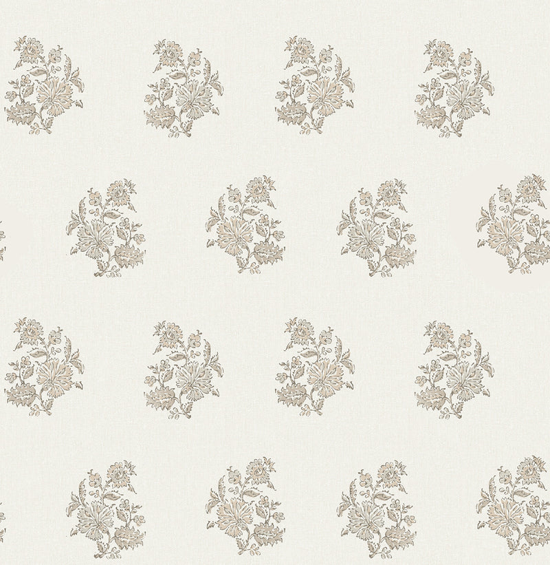 Overbrook Wallpaper Wallpaper A-Street Prints Double Roll Taupe 