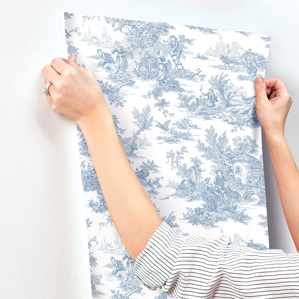 AT4229-peel-and-stick-wallpaper-stick-application-step