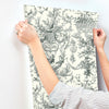 Old World Toile Wallpaper Wallpaper York Wallcoverings   