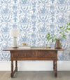 Old World Toile Wallpaper Wallpaper York Wallcoverings   