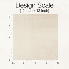 A square swatch of solid beige In Clay Wallpaper by York Wallcoverings shown against a 12-inch by 12-inch scale grid.
