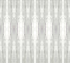 Escalante Wallpaper featuring a repeating vertical pattern of light gray, brushed-texture columns with oval shapes.