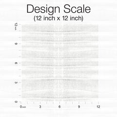 A 12-inch by 12-inch design scale template of Grey Stone Wallpaper showing a grey stone pattern.