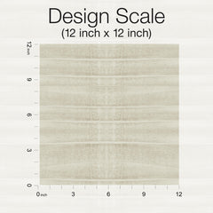 A 12-inch by 12-inch square sample of Grey Stone Wallpaper, featuring a grey stone pattern with horizontal linear texturing.