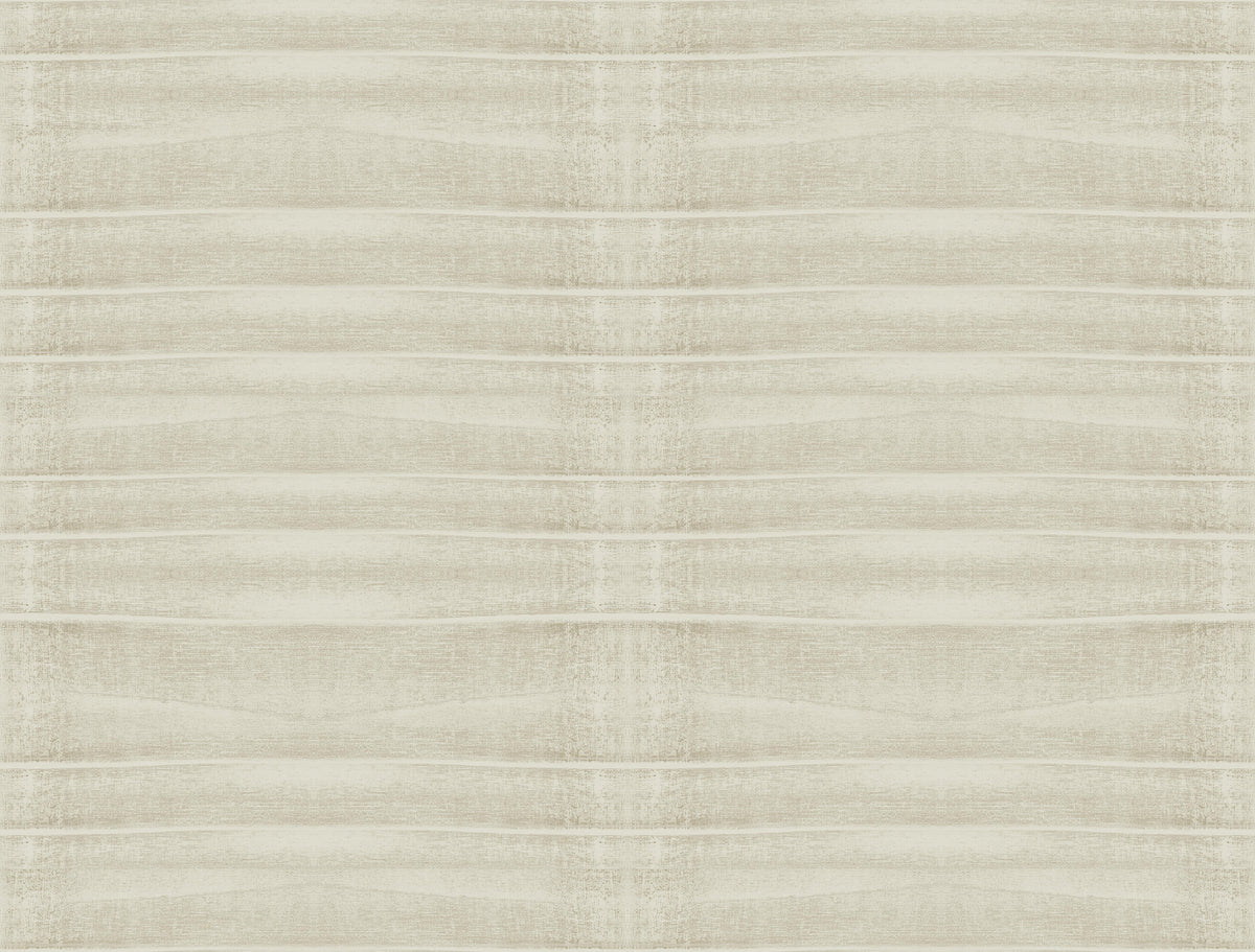 Grey Stone Wallpaper in light beige with a pattern of subtle, horizontal layered stone striations.