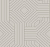 Candice Olson Diverging Diamonds Wallpaper featuring a geometric pattern of overlapping diamonds and parallel lines.