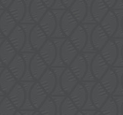 Candice Olson Opposites Attract Wallpaper features a dark gray repeating geometric pattern of interlocking semicircles filled with fine, textured lines.