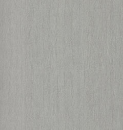 Natural Texture Wallpaper by York Wallcoverings features a light gray, matte finish with a textured surface that emulates wood grain or brushed metal, enhanced by subtle vertical lines.