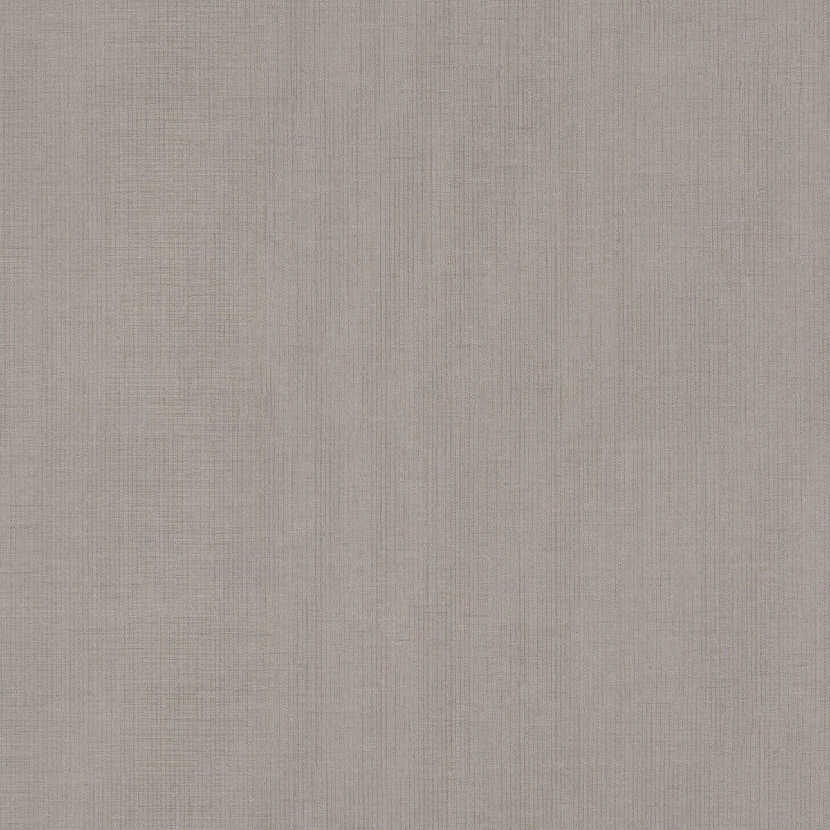 Gossamer Woven Wallpaper by York Wallcoverings features a light gray hue with a subtle, vertical ribbed texture. The surface is smooth and even, accented by very fine, almost imperceptible lines running parallel across its entirety.