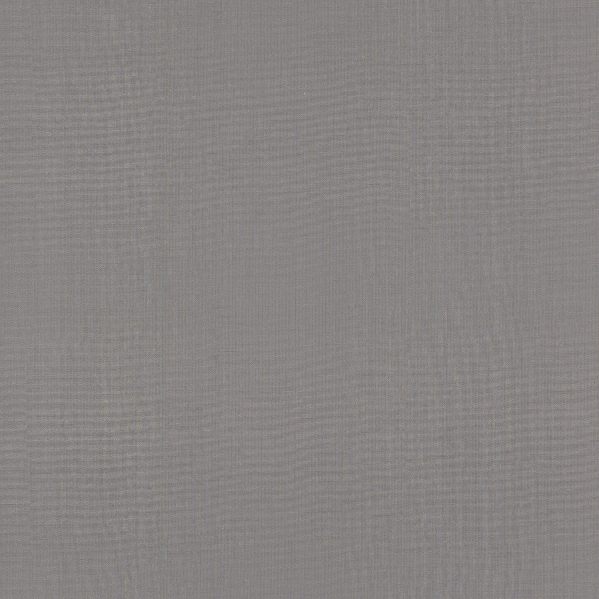 Gossamer Woven Wallpaper by York Wallcoverings features a light gray fabric-inspired texture with a subtle woven pattern, showcasing fine vertical and horizontal lines across its smooth and uniform surface—ideal for use as a refined background or as an elegant textile design sample.