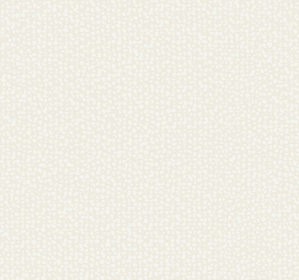 Galaxies Wallpaper features an all-over pattern of small, off-white organic shapes on a light beige background.