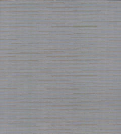 Ribbon Bamboo Wallpaper by York Wallcoverings features a gray textured background accented with subtle, irregular horizontal lines in varying shades, creating a striped and slightly metallic look.