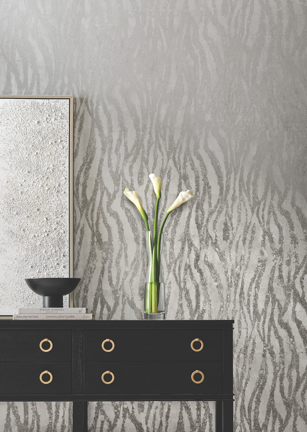 Candice Olson Zebra Chic Wallpaper | York Wallcoverings