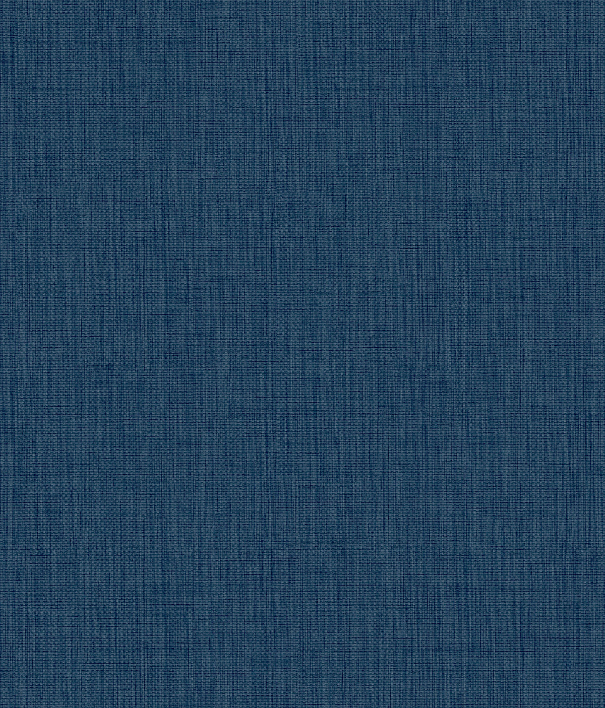 Sweet Grass Wallpaper in dark blue with a fine, cross-hatched textured pattern.