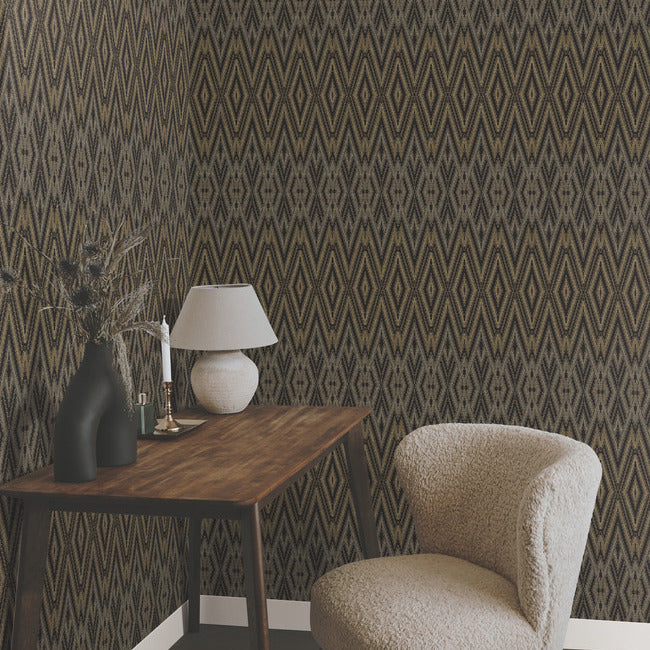 Diamond Marquise Wallpaper Wallpaper York Designer Series   