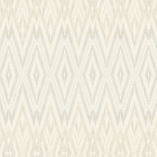 Diamond Marquise Wallpaper Wallpaper York Designer Series Double Roll Light Neutral 