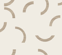 Lunula Wallpaper Wallpaper York Double Roll Taupe 