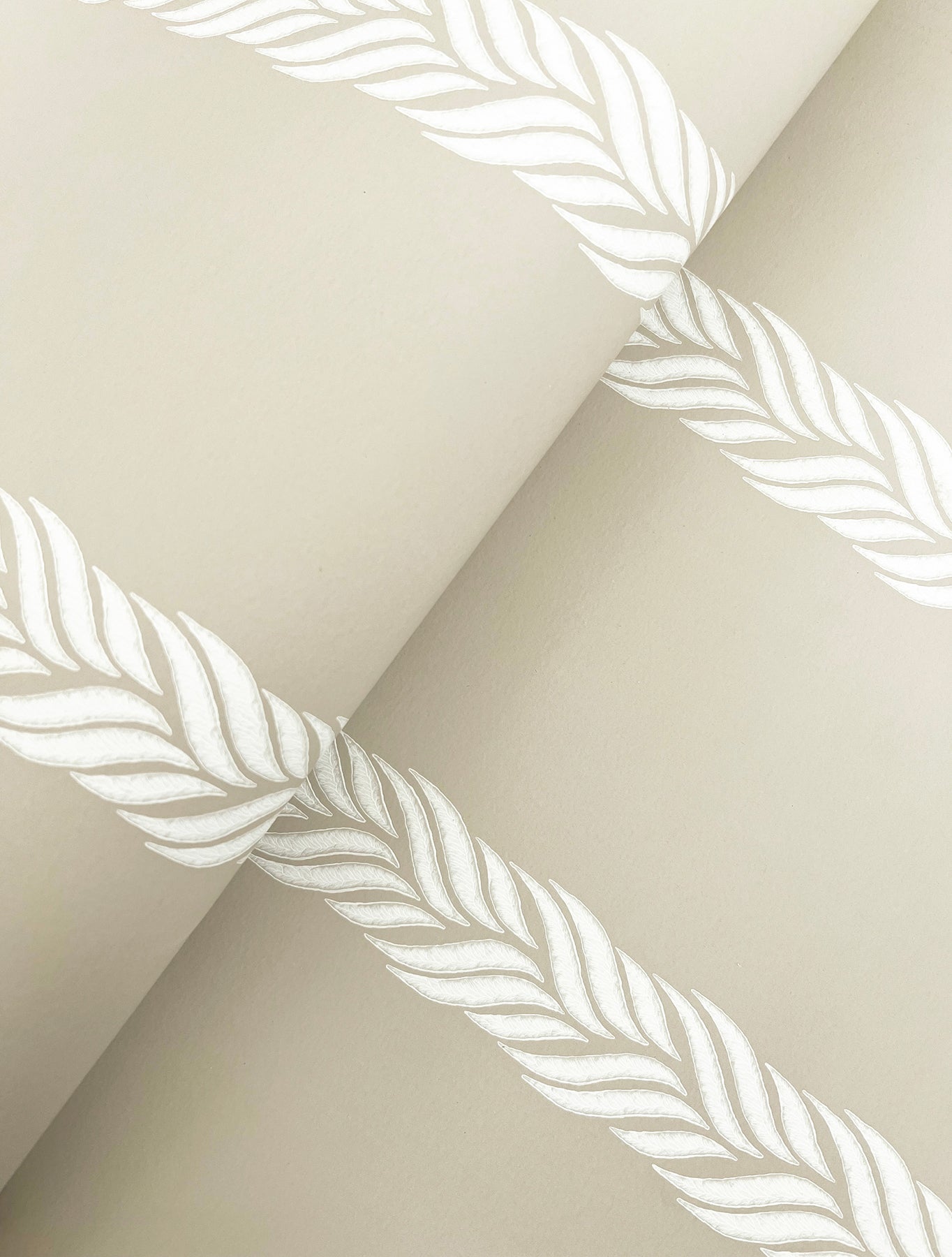 Ronald Redding Braided Stripe Wallpaper | York Wallcoverings