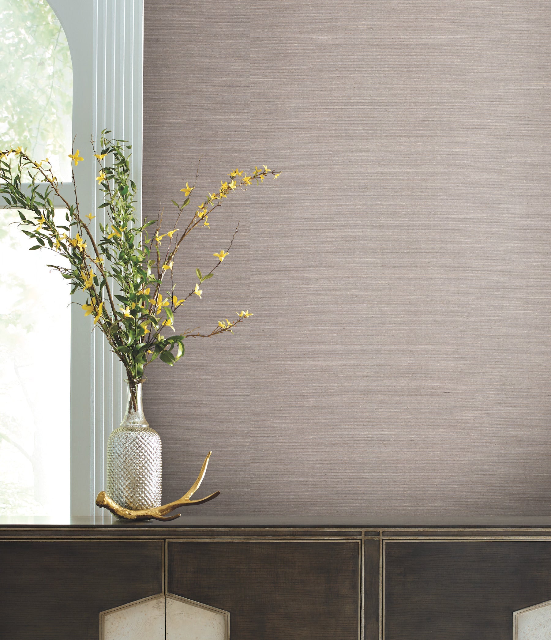 Delicate Abaca Wallpaper Wallpaper Ronald Redding Designs   