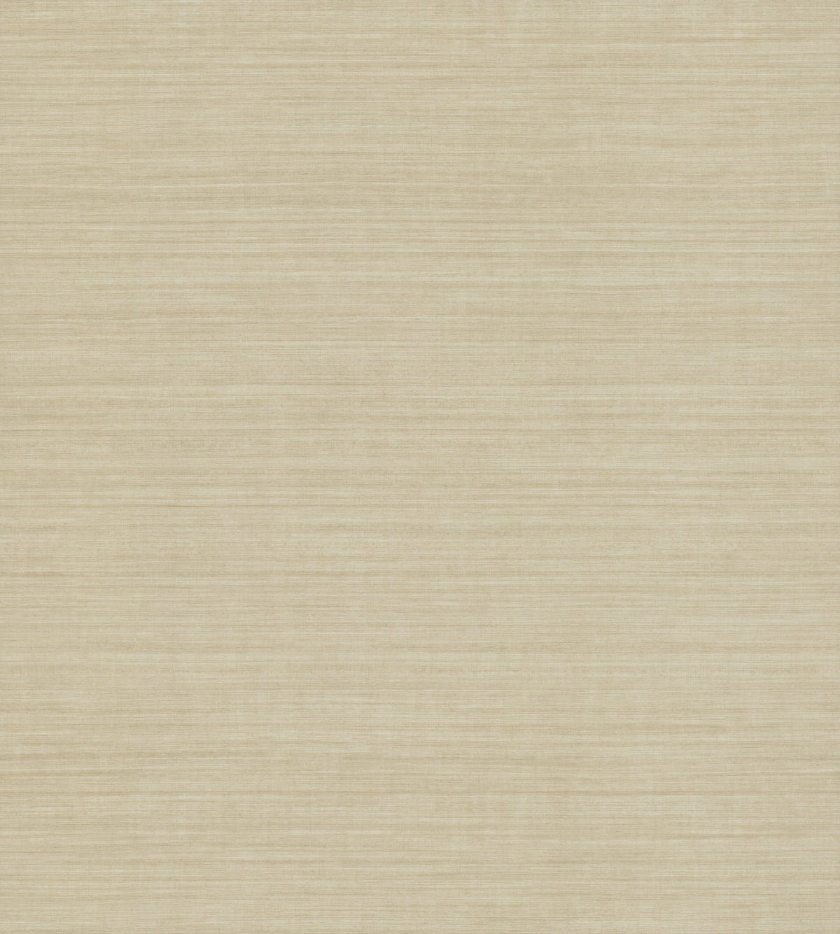 Ronald Redding Silk Elegance Wallpaper in solid beige with a subtle horizontal ribbed texture.