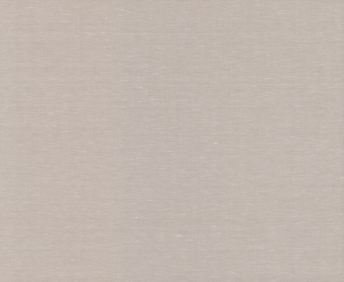 Hempfield Weave Loomed Wallpaper by York Wallcoverings features a light beige fabric texture with a subtle weave pattern and a soft, slightly lustrous finish. The material appears smooth and even, offering a neutral and minimalist backdrop.