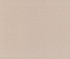 A close-up of the Hempfield Weave Loomed Wallpaper by York Wallcoverings showcases a beige fabric-like texture with subtle horizontal and vertical threads, creating a soft, woven pattern. The wallpaper presents a smooth and uniform appearance in a light, neutral color.