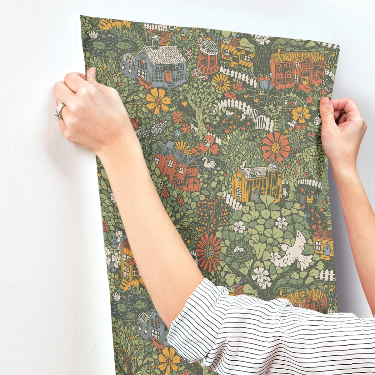 MB63003-peel-and-stick-wallpaper-stick-application-step