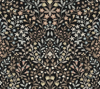 Garden Terrace Wallpaper Wallpaper York Double Roll Black/Neutral 