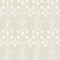 Lydia Wallpaper Wallpaper York Double Roll Ivory 