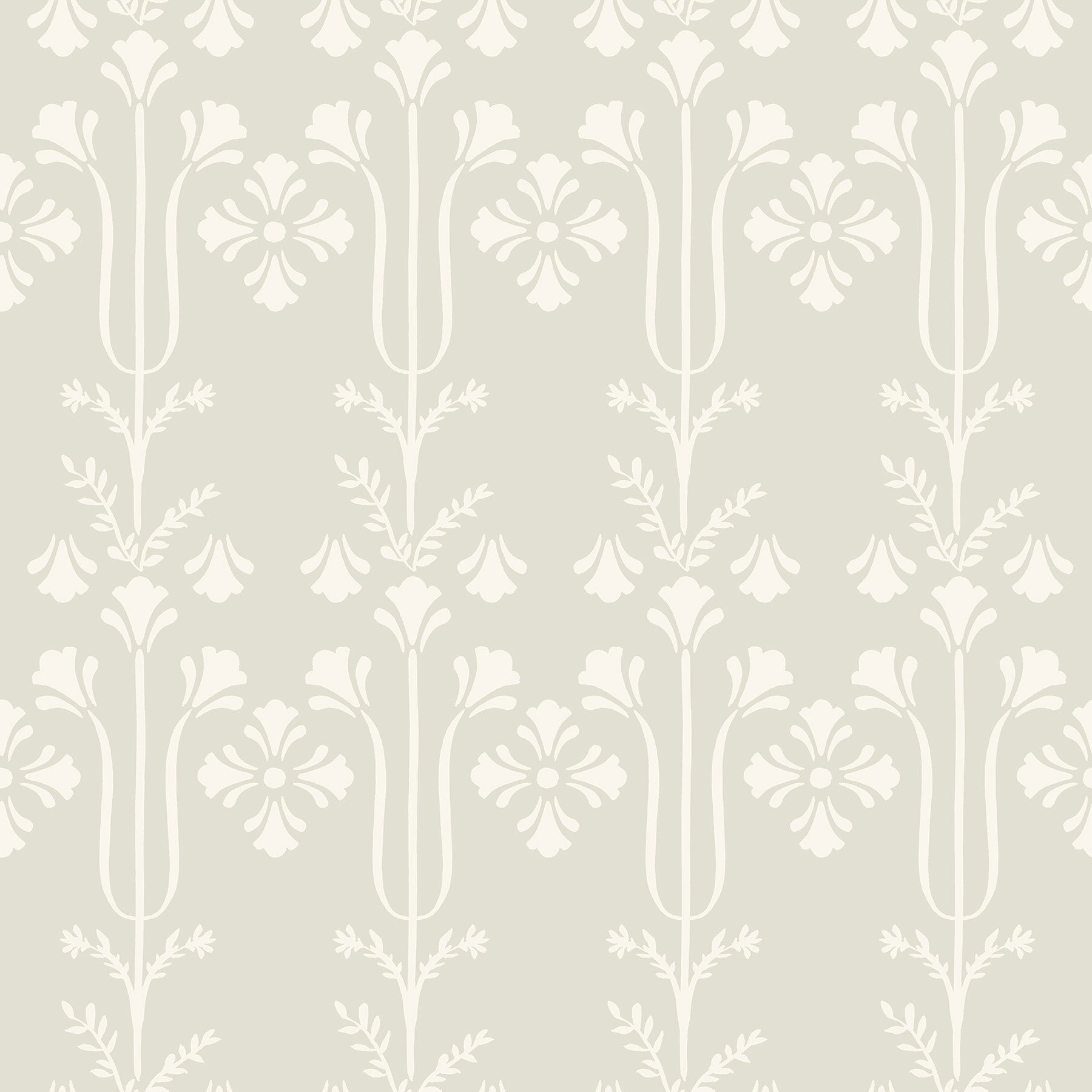 Lydia Wallpaper Wallpaper York Double Roll Ivory 