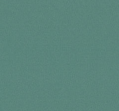 A close-up view of Chevronette Wallpaper by York Wallcoverings in teal, featuring a subtle herringbone weave pattern that highlights its fine texture and uniform color.