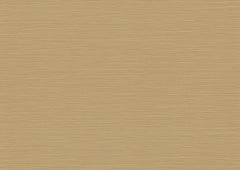 Cannete Wallpaper by York Wallcoverings features a light brown textured background with subtle horizontal lines reminiscent of wood grain or woven fabric. The uniform pattern lends a natural and minimalist look to any space.